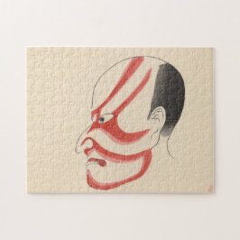 Japan - Traditionelle Kabuki - Rot4 -