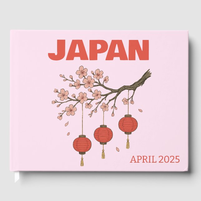 Japan travel coffee table book gästebuch (Vorderseite)