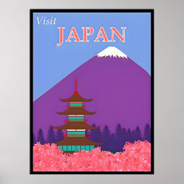 Japan Travel Poster