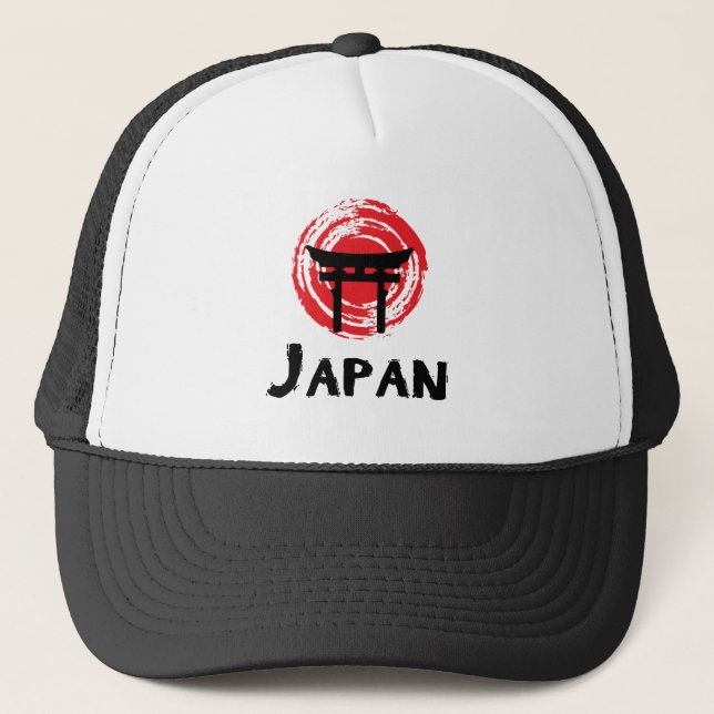Japan Truckerkappe (Vorderseite)