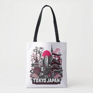 Japan Urlaub in Tokio Tasche