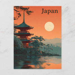 Japan vintage postkarte