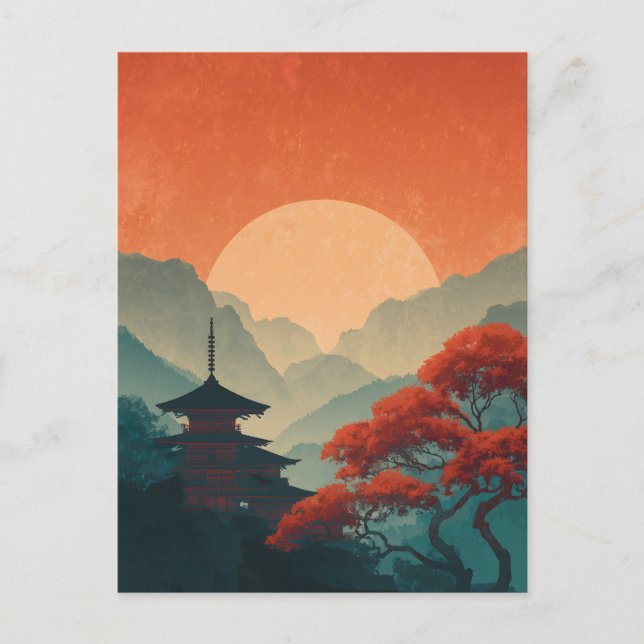 Japan vintage postkarte (Vorderseite)