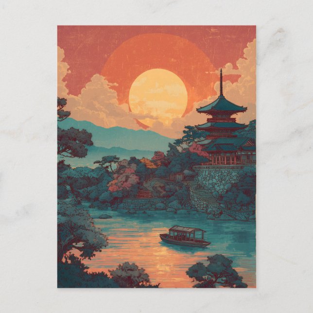 Japan vintage postkarte (Vorderseite)