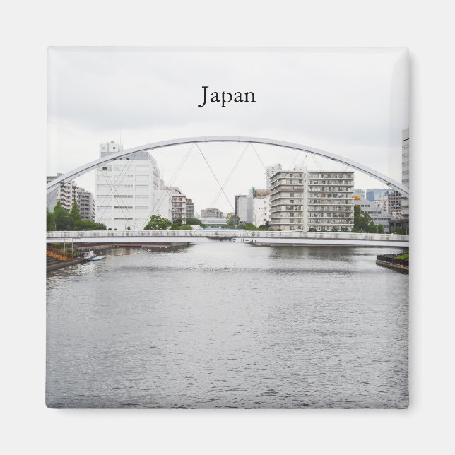 Japan Vintage Travel Tourismus Magnet (Vorne)