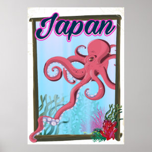 Japan Vintages Reiseplakat Poster