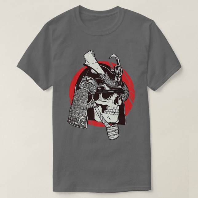 Japan Warrior Samurai Bushido Code Japanese Swords T-Shirt (Design vorne)