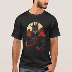 Japan Warrior Samurai Bushido Ronin Japan Kunst Co T-Shirt