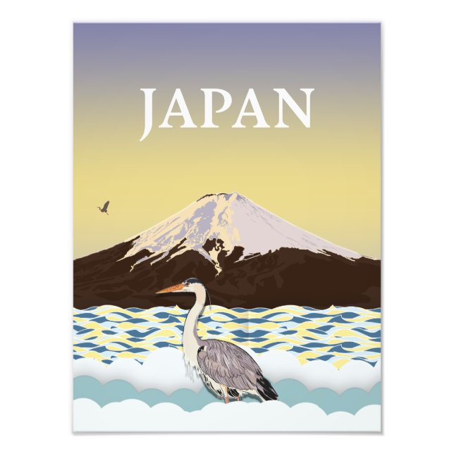 Japan Wildlife Fotodruck (Vorne)