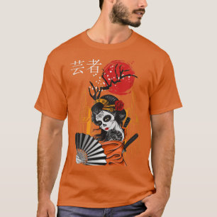 Japan Zombie Anime Otaku Grunge Retro Tokio Kanji T-Shirt