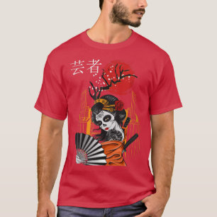 Japan Zombie Anime Otaku Grunge Retro Tokio Kanji T-Shirt