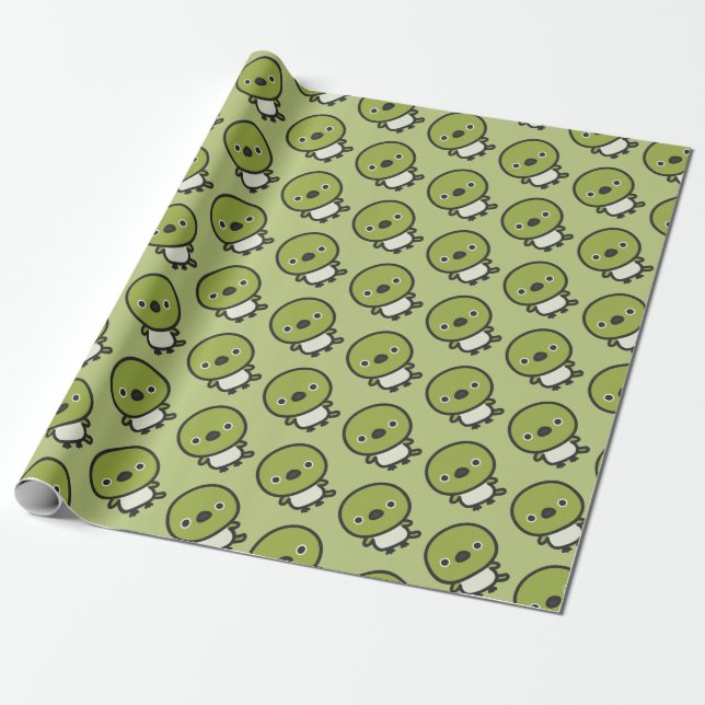 Japanbrillenvogel Geschenkpapier (Ungerollt)