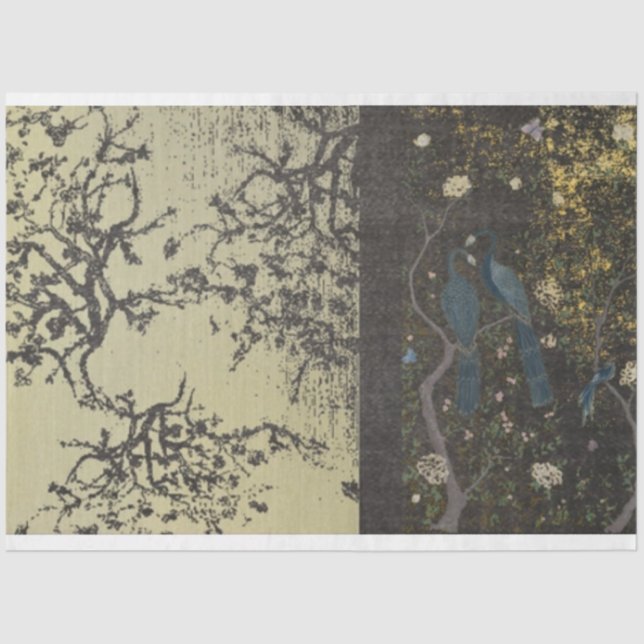 Japandi Decoupage Paper Seidenpapier (Vorderseite)