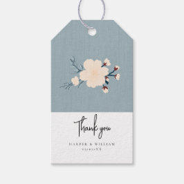 Japandi Kirschblüten danke Geschenkanhänger