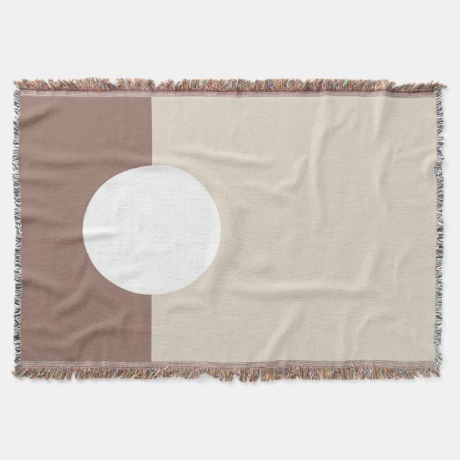 Japandi Moon Decke (Vorderseite)