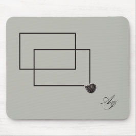 Japandi Seeleben in Beige Mousepad