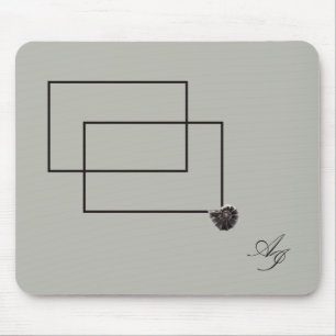 Japandi Seeleben in Beige Mousepad