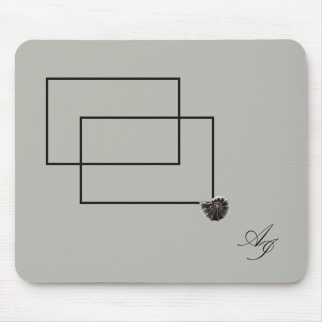 Japandi Seeleben in Beige Mousepad (Vorne)