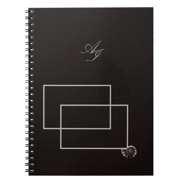 Japandi Seeleben in Beige Notizblock (Vorderseite)