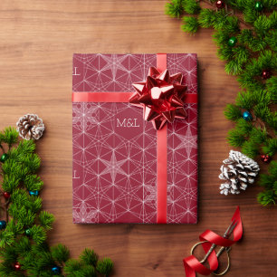 Japandi Stil Snowflake Geschenkpapier