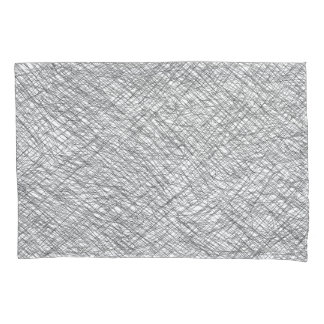 Japandi Textil Stil einfache Linien Skribble Kissenbezug
