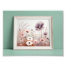 Japandi Wildblume Minimalistisch botanisch