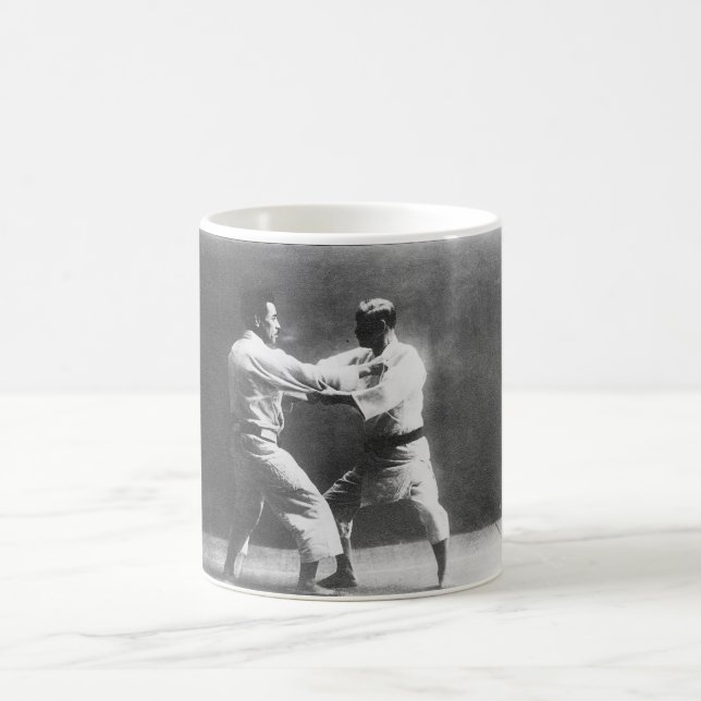 Japaner Judoka Jigoro Kano Kyuzo Mifue Judo Kaffeetasse (Mittel)