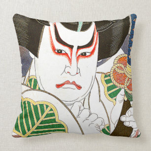 Japaner Kabuki Schauspieler-Kunst durch Natori Kissen