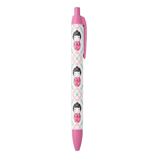 Japaner Kokeshi Puppen Kugelschreiber (Unterseite (Vertikal))