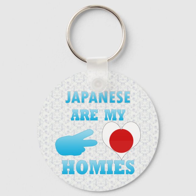 Japaner sind meine Homies Schlüsselanhänger (Vorderseite)