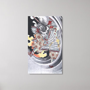 Japaner Ukiyo-e Yokai Geist durch Yoshitoshi Leinwanddruck