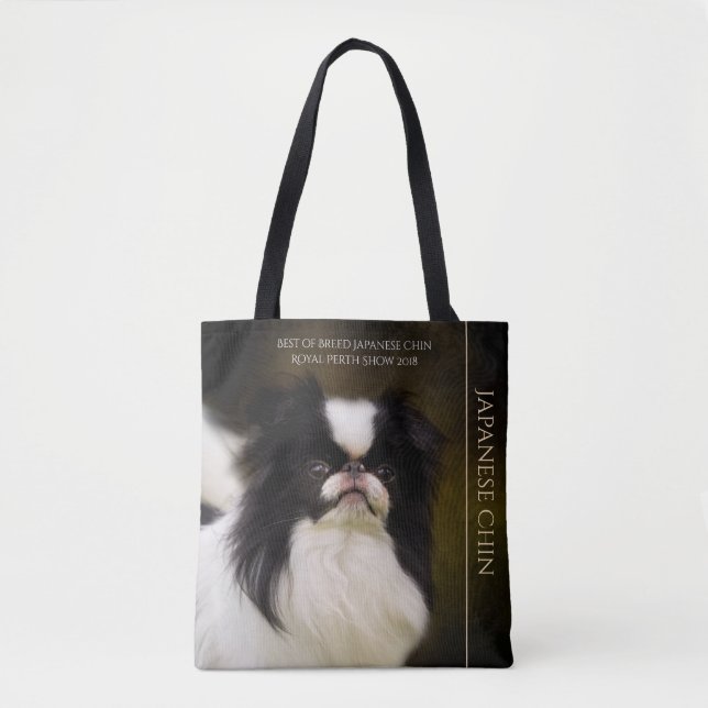 Japanerchin-Darstellungs-Taschen-Tasche Tasche (Vorderseite)