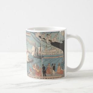 Japanerdruck, Kalifornien - Tasse