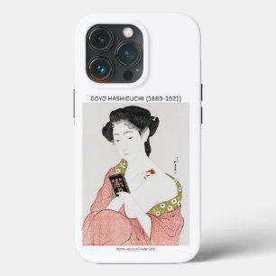 Japanerin, die Pulver aufbringt - Goyō Hashiguchi Case-Mate iPhone Hülle