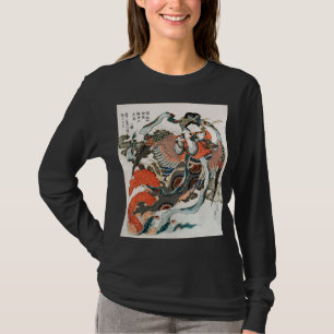 Japanerin Playing Flute T-Shirt