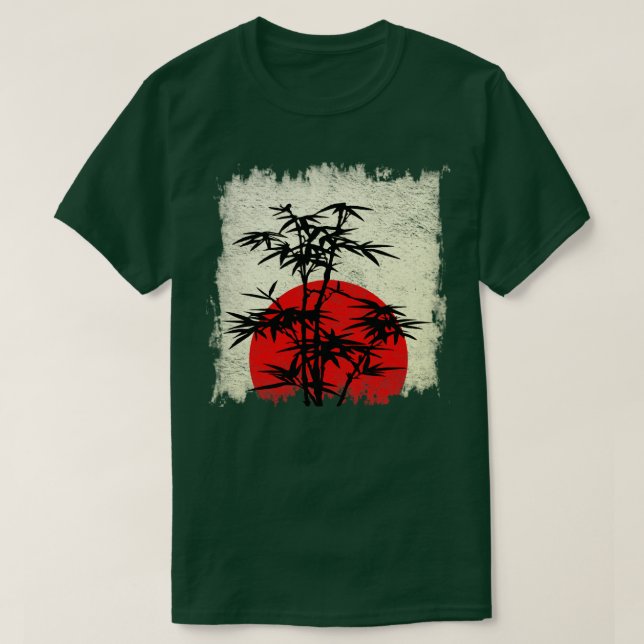 Japanese Bamboo1 T-Shirt (Design vorne)