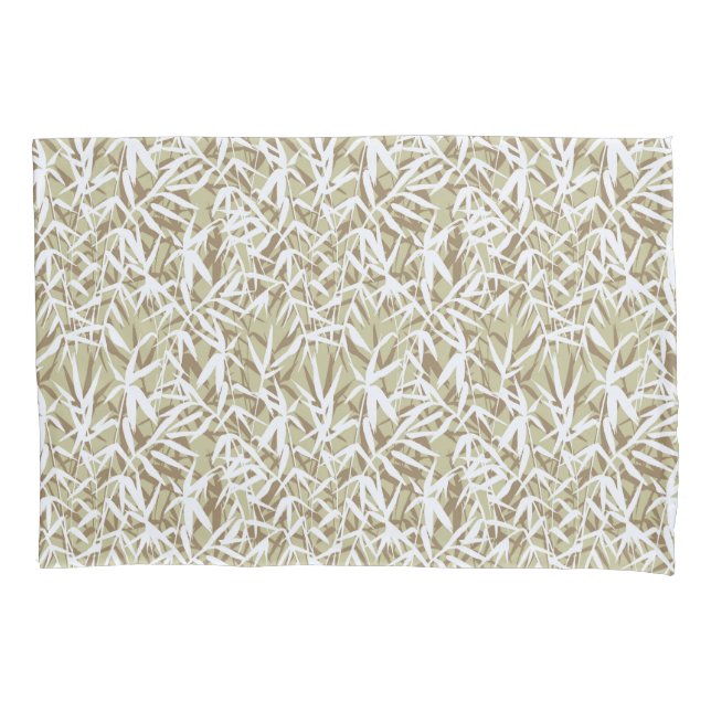 Japanese Bamboo Watercolor Kissenbezug (Vorderseite)
