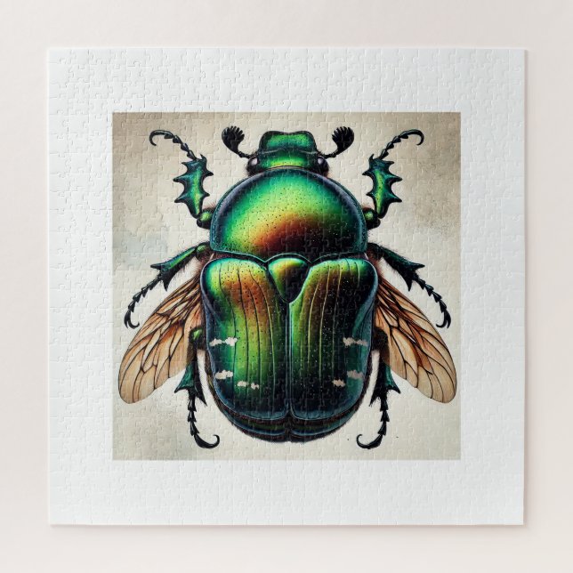 Japanese beetle 260824IREF230 - Watercolor (Vertikal)
