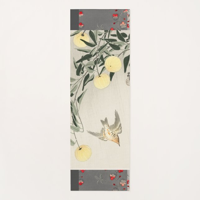 JAPANESE BIRD YOGA Mat Yogamatte (Vorderseite)