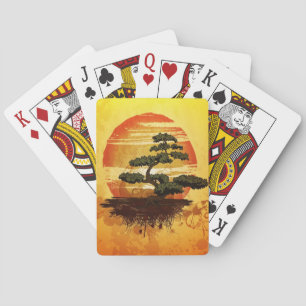 Japanese Bonsai Tree Spielkarten