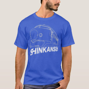 Japanese Bullet Train T Gift Retro Shinkansen T-Shirt