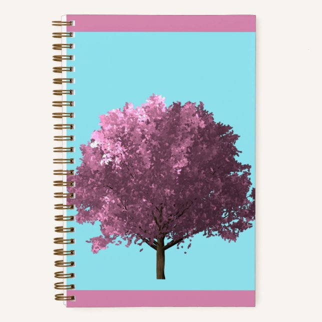 Japanese cherry blossom tree notizbuch (Vorderseite)
