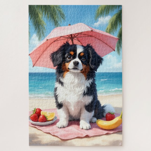 Japanese Chin Beach Relax Scene (Vertikal)