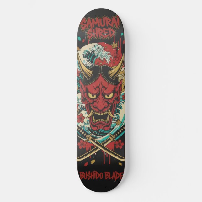 Japanese demon Skateboard Art – Japanese Spirit (Vorderseite)
