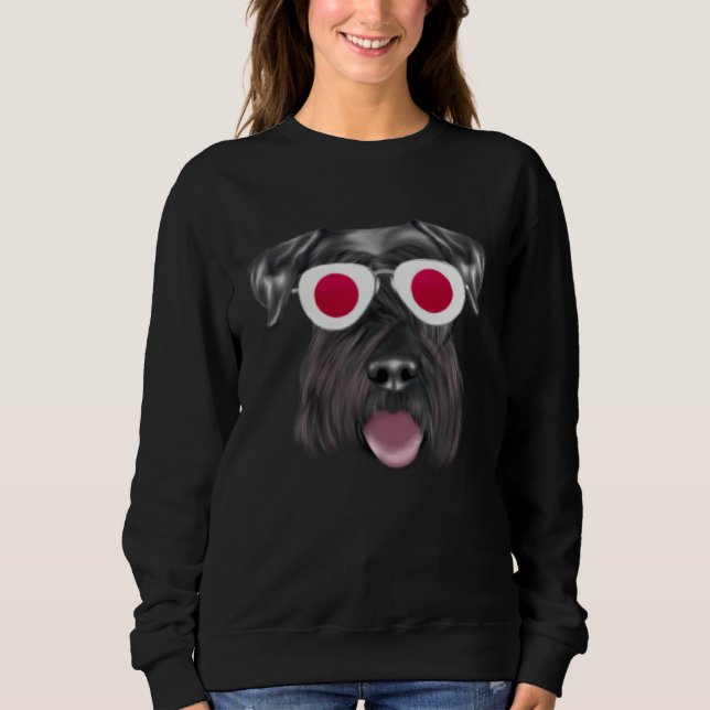 Japanese Flag Cesky Terrier Dog Japan Pocket Sweatshirt (Vorderseite)
