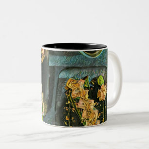 Japanese Food Lovers Gift Zweifarbige Tasse