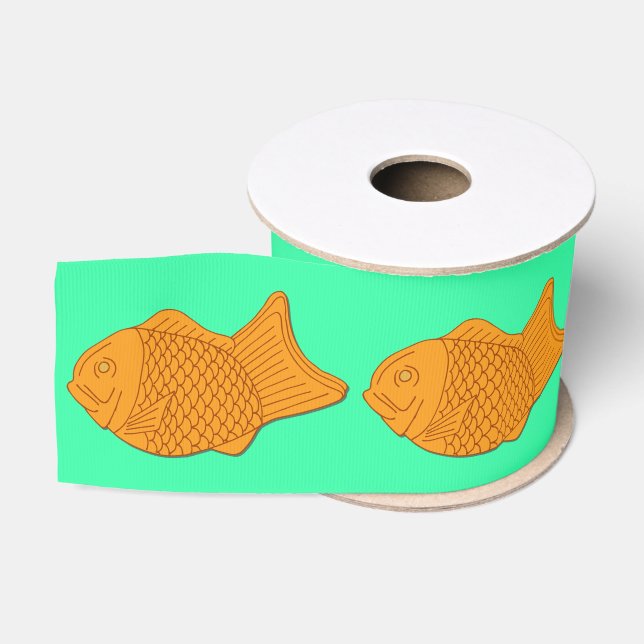 Japanese Food Themed Taiyaki Fish Snack Ripsband (Spule)