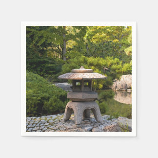 Japanese Garden - Traditional Aesthetic  Serviette