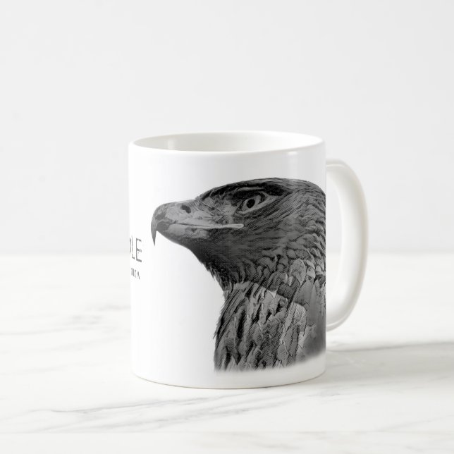 Japanese Golden Eagle Kaffeetasse (VorderseiteRechts)