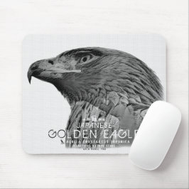 Japanese Golden Eagle Mousepad